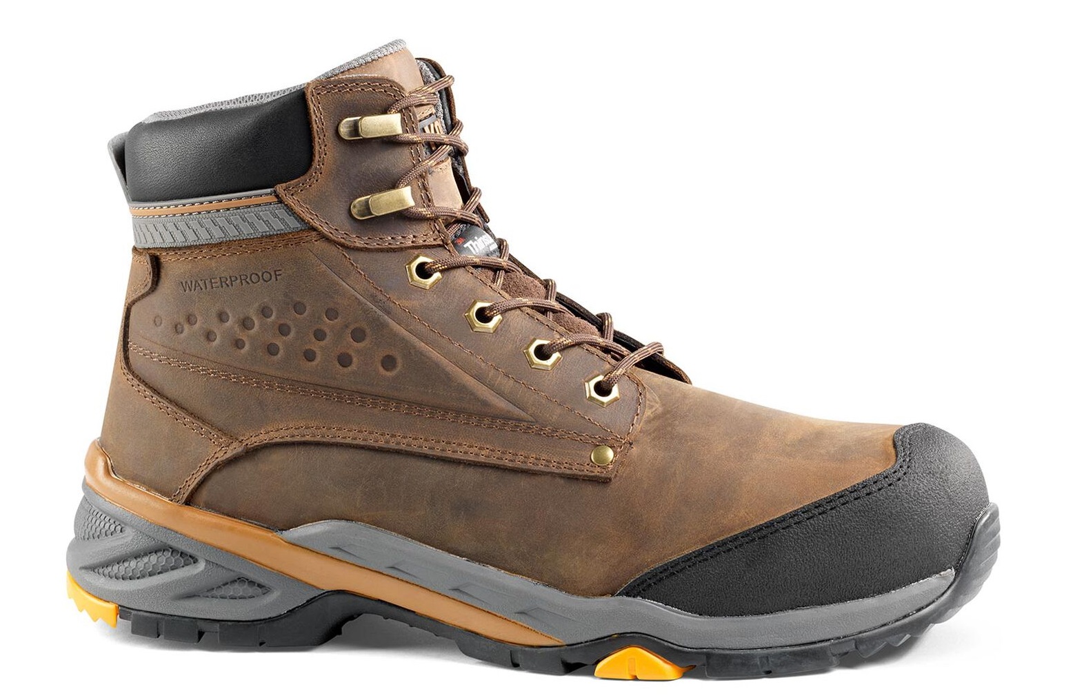 Men's Kodiak Crusade 6" Waterproof Composite Toe Hiker-Brown