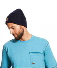 Ariat Rebar Watch Cap - Navy