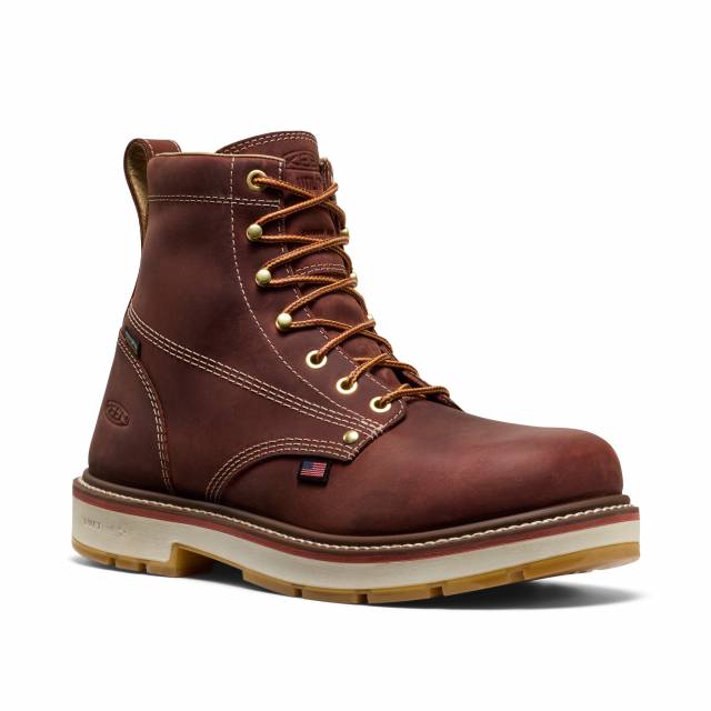 Men's KEEN American Built Liberty 6" Waterproof - Carbon Toe