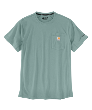 Men's Carhartt Force Relaxed Fit T-Shirt - Blue Surf