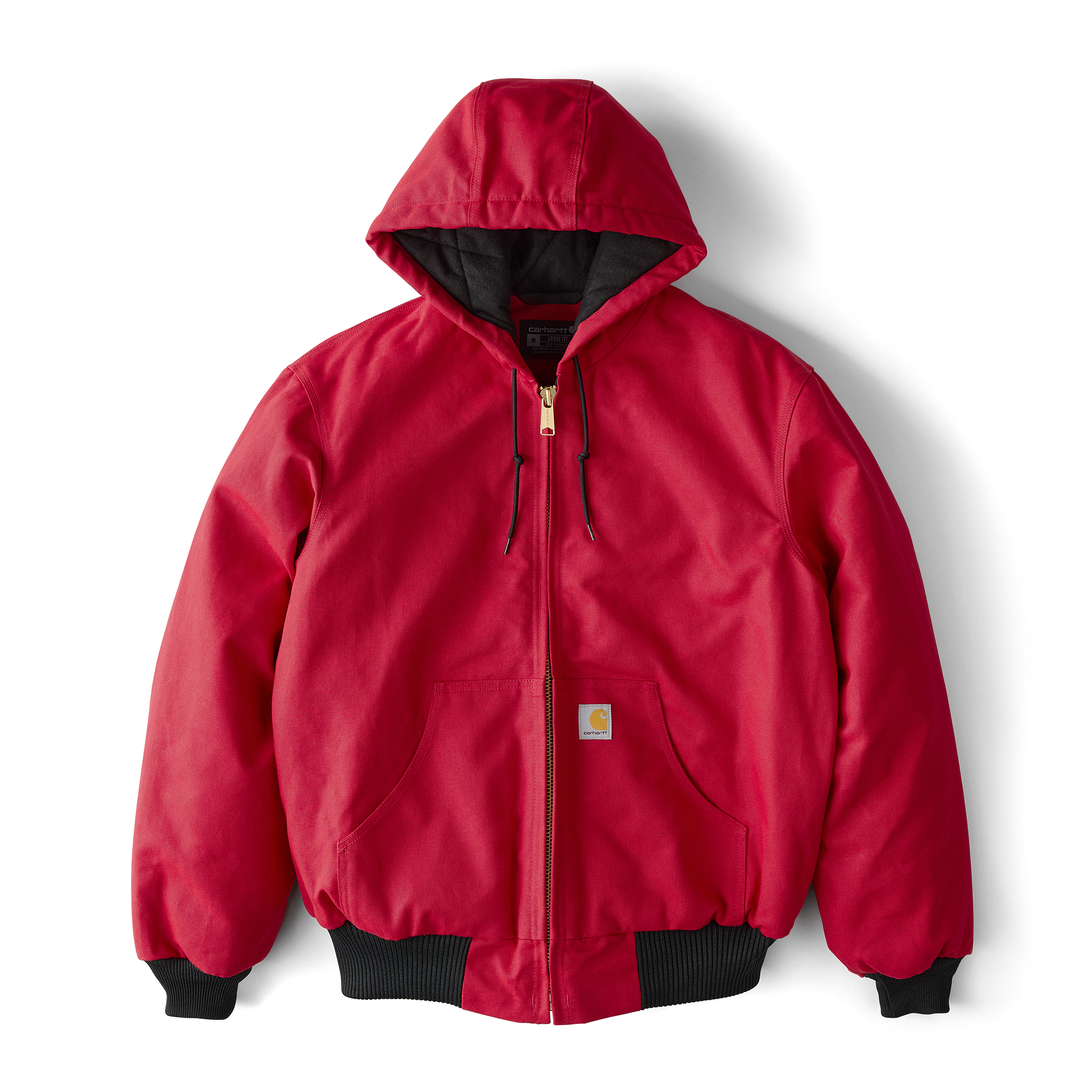 Carhartt Classic Quilt Lined Duck Active Jacket - Industry Red
