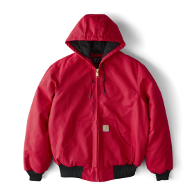 Carhartt Classic Quilt Lined Duck Active Jacket - Industry Red