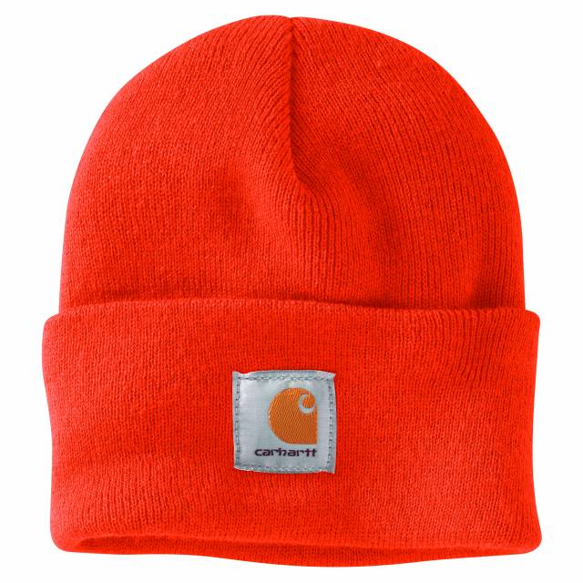 Carhartt Knit Watch Cap - Bright Orange