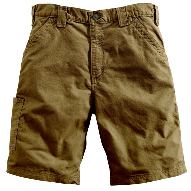 Men's Carhartt Loose-Fit Canvas Work Short - Dark Khaki