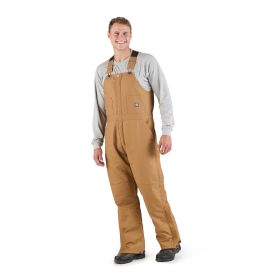Men's Berne Heritage Insulated Bib Overall-Brown