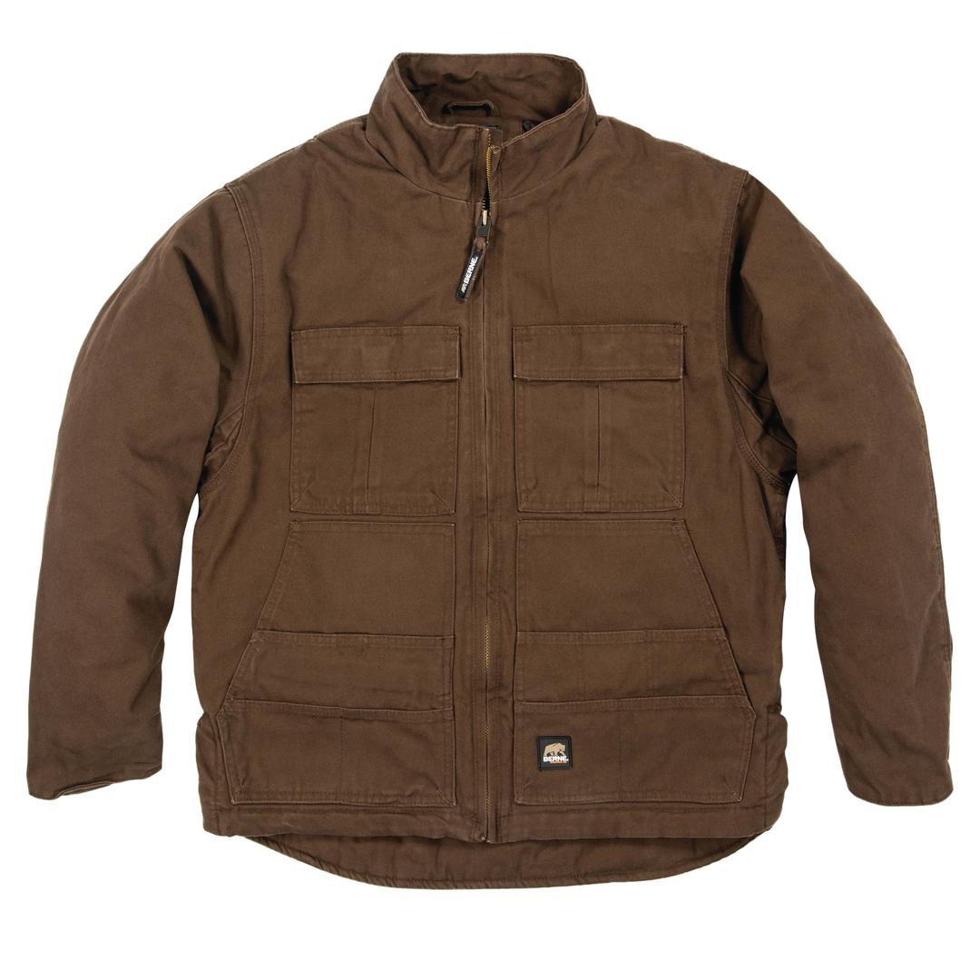 Men's Berne Washed Duck Flex Chore Coat