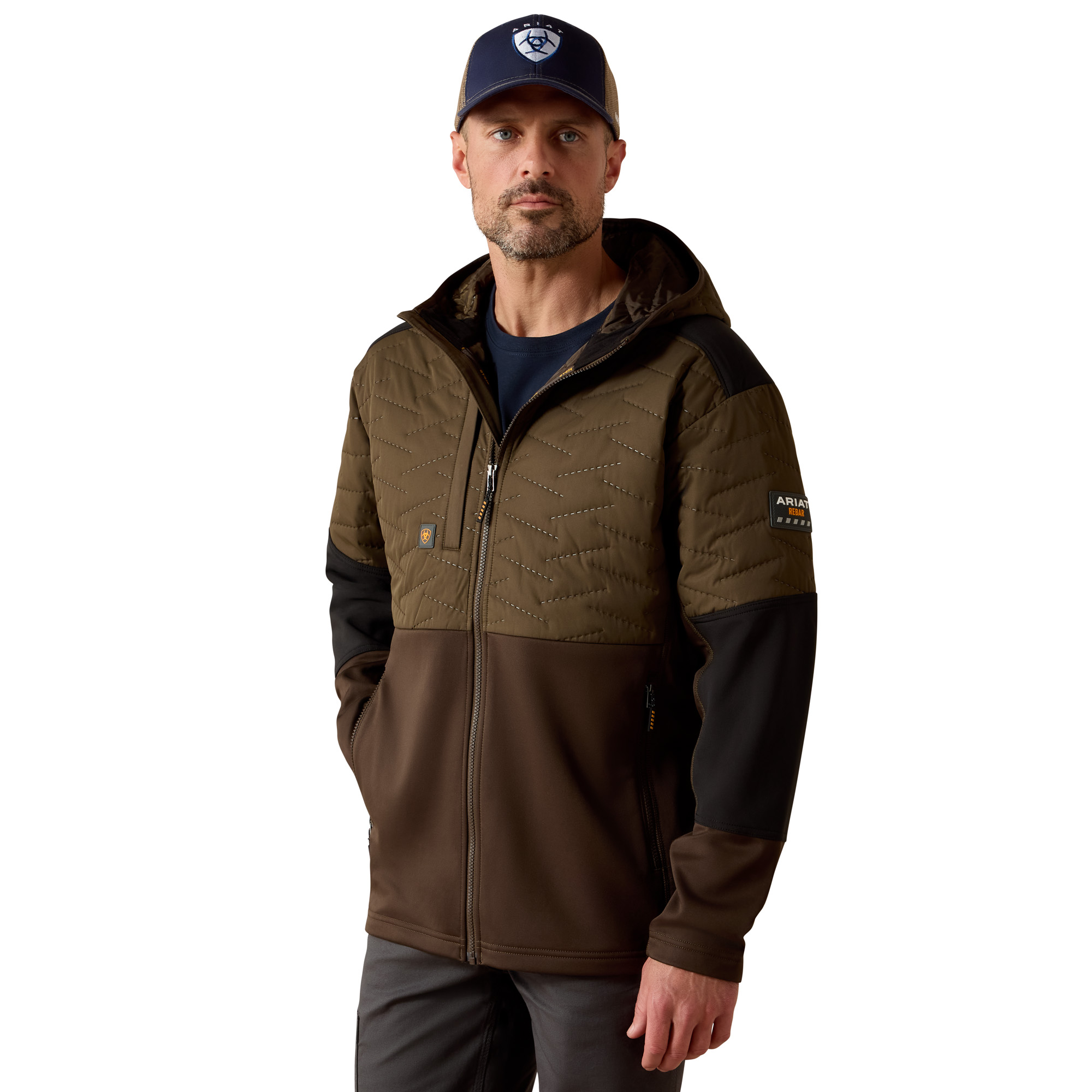 Men's Ariat Rebar Cloud 9 Insulated Jacket - Wren