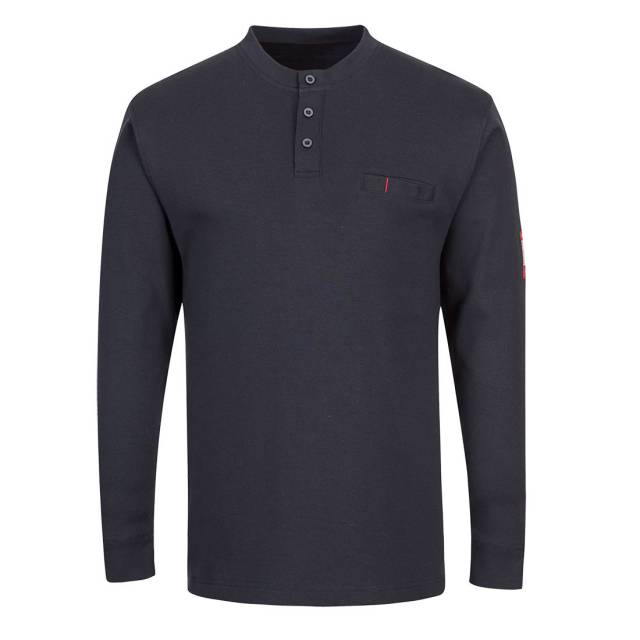 Portwest BizFlame Knit Anti-Static FR Henley