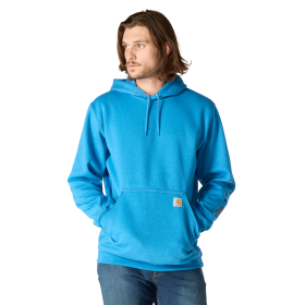 Carhartt Midweight Signature Sleeve Logo Hoodie - Horizon Blue