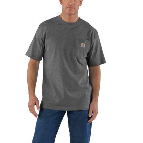 Carhartt Short Sleeve Pocket T-shirt - Carbon