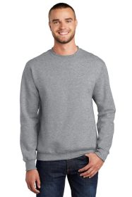 Adult Port & Company Essential Fleece Crewneck Sweatshirt