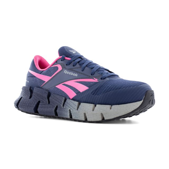 (取寄) リーボック ワーク レディース フローツィグ ワーク Reebok Work women Floatzig Work Blue and Pink Women's Reebok Floatzig Work Shoe