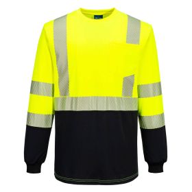 Portwest Hi-Vis Segmented Tape Contrast Tee