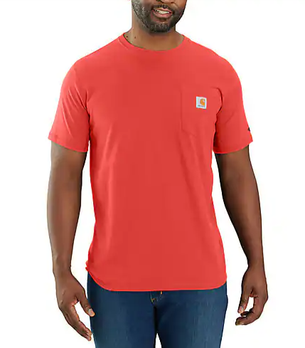 Men's Carhartt Force® Relaxed Fit Midweight Short-Sleeve Pocket T-Shirt