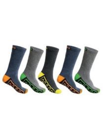 FXD SK-1 Crew Sock 5 Pack Multi