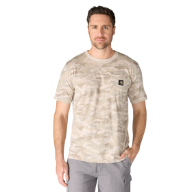 Carhartt Irvine Relaxed Short Sleeve Shirt - Fossil Tan Camo