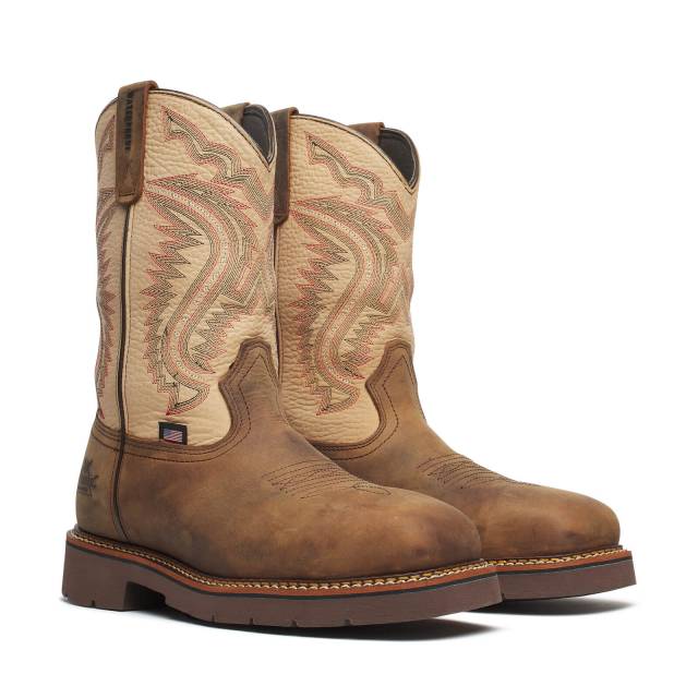 Thorogood 11" Western Work Crazy Horse / Rawhide