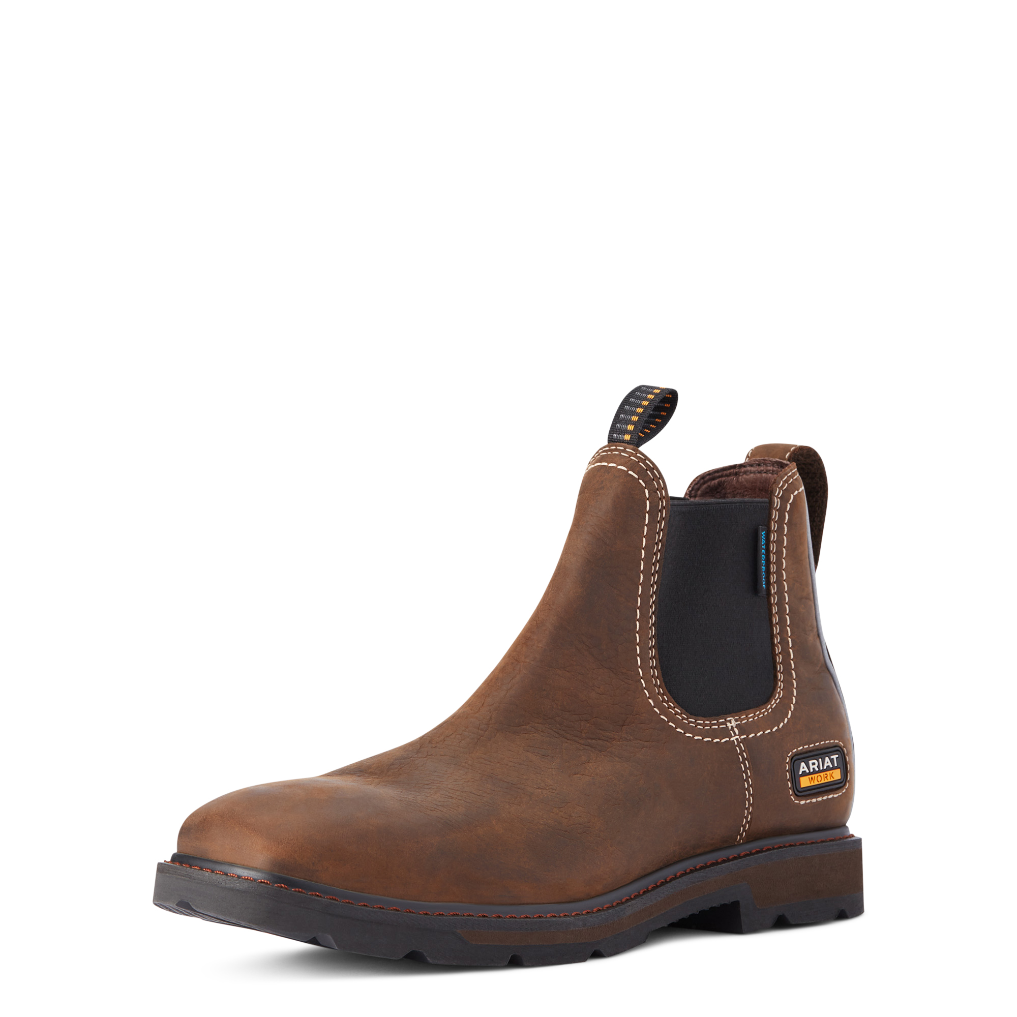 Ariat Men's Groundbreaker Square Toe Chelsea Work Boot