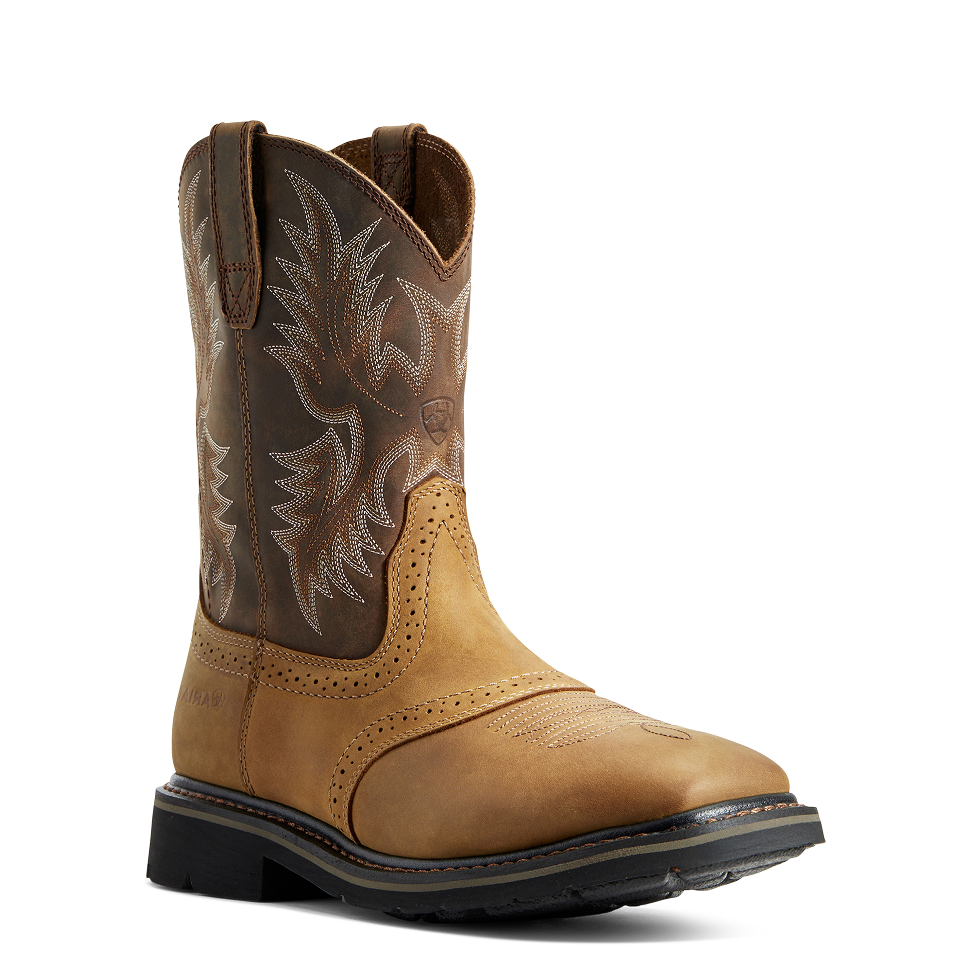 Men's Ariat Sierra Wide Square Toe Work Boot - Non Safety Soft Toe