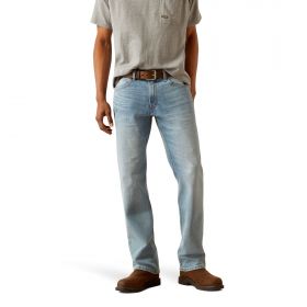 Ariat Rebar M4 Relaxed Durastretch Basic Shoreline Stackable Straight Leg Jean