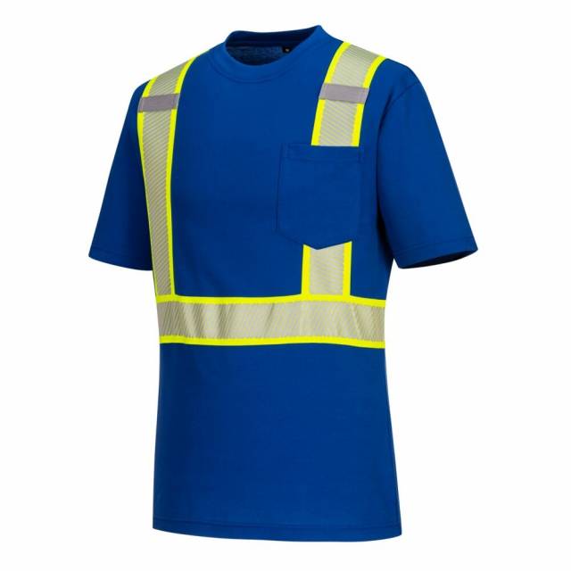 Portwest Iona Plus Enhanced T-Shirt - Royal Blue