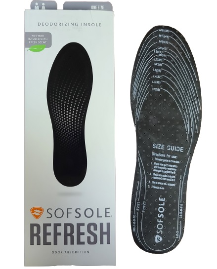 Sof Sole® Refresh Deodorizing Insole
