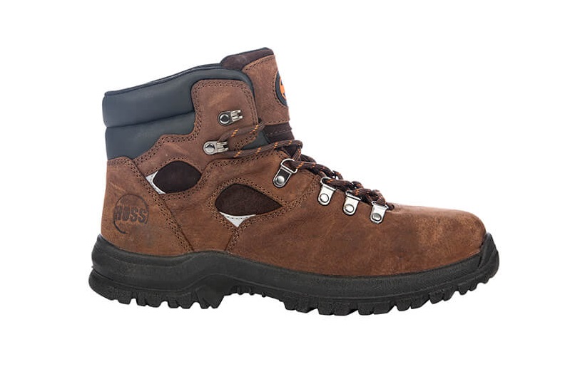 Men's Hoss Adam 6" Waterproof Steel Toe Hiker-Brown