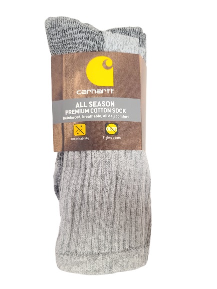 Men's Carhartt Crew Work Sock-3 Pack