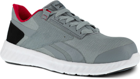 Men's Reebok Work Sublite Composite Toe- Black, Red &