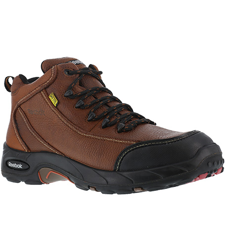 Men's Reebok Work Tiahawk Sport Hiker Met Composite Toe-Brown