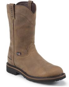 Men's Justin Drywall Pull On Waterproof Steel Toe