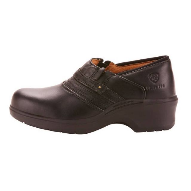 ariat clogs black