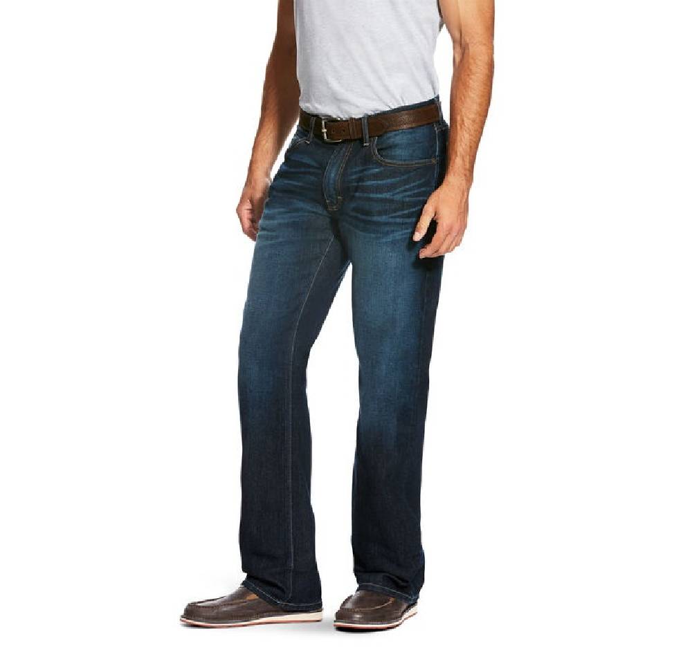 straight leg jeans stretch