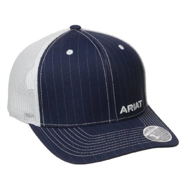 blue ariat hat