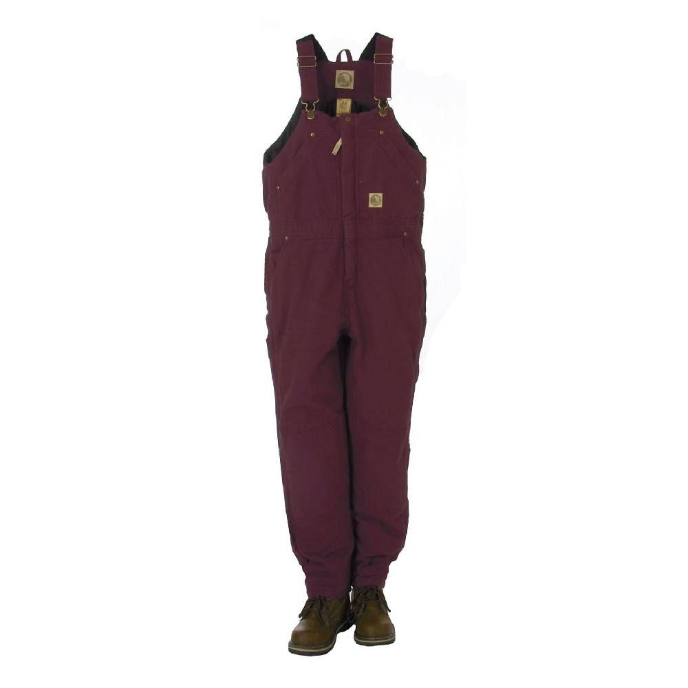 Kids' Berne Softstone Insulated Bib Overall-Plum