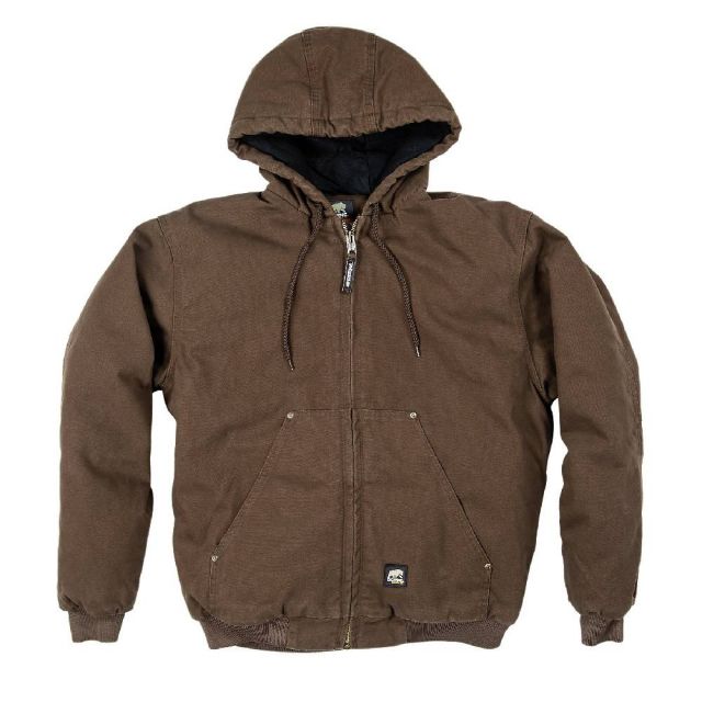 berne hooded duck jacket