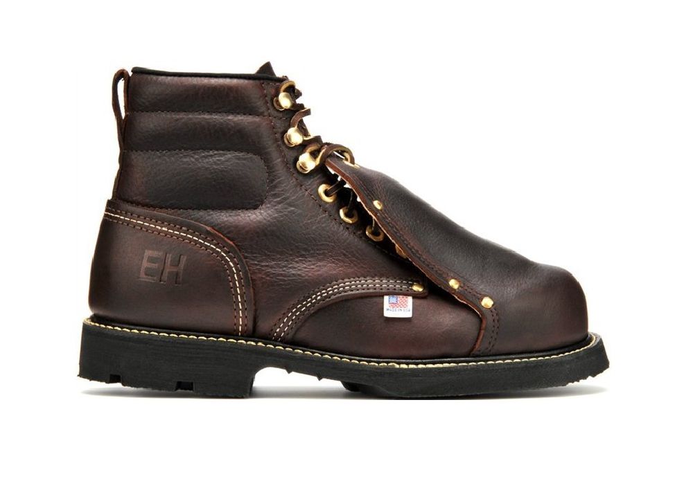 Men's Carolina 6" Domestic Broad Steel Toe External Met- Briar