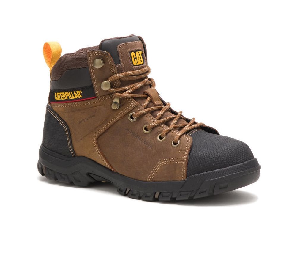 Women's Cat Wellspring Waterproof Steel Toe Met Guard