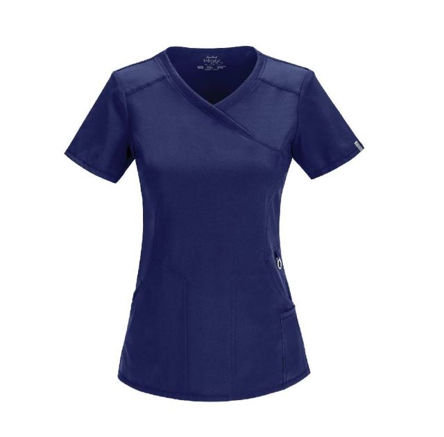 Cherokee mock on sale wrap top