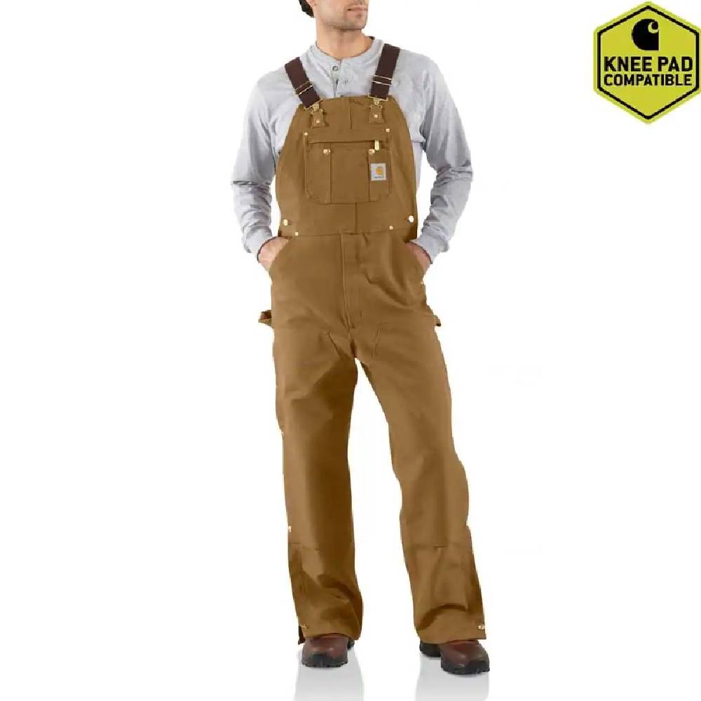 Men's Carhartt Zip-To-Thigh Bib Overalls