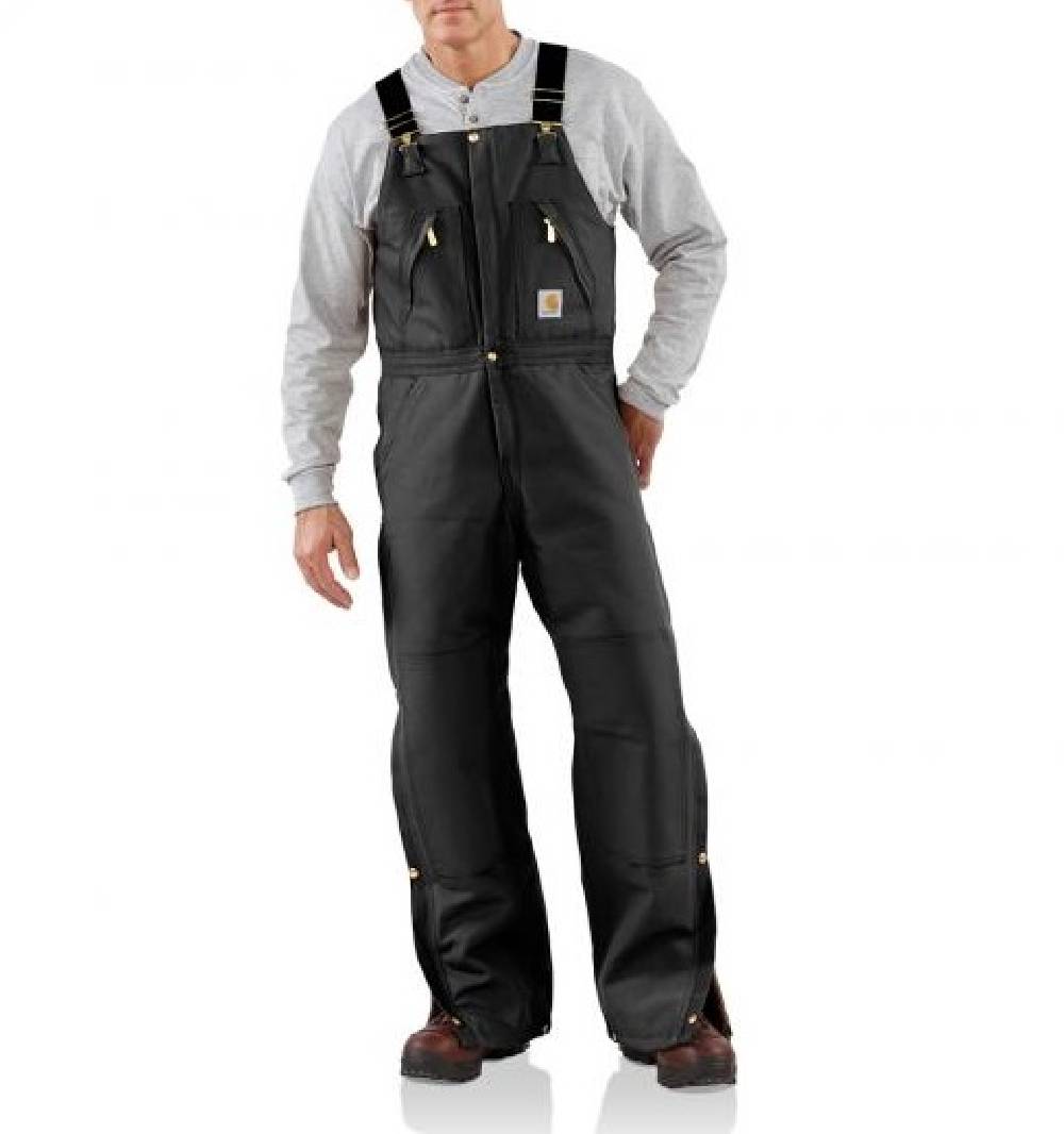 carhartt bibs zip to waist