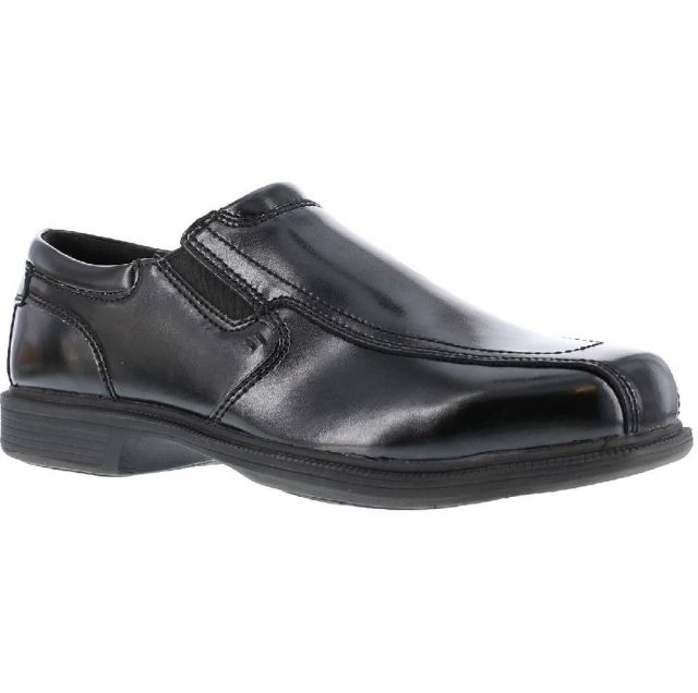 steel toe slip on dress shoes