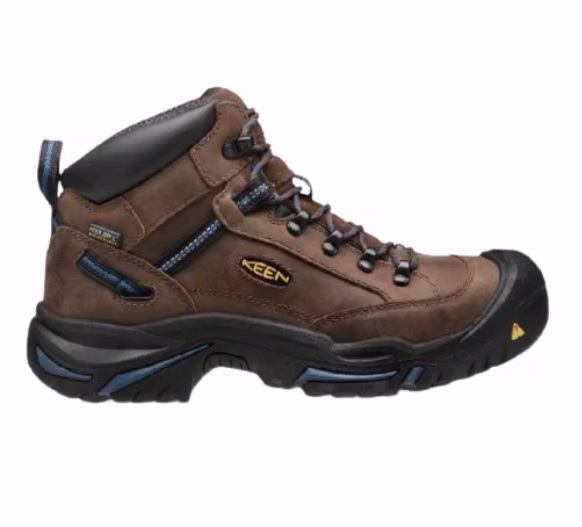 Men's KEEN Utility Braddock All Leather Mid Waterproof Steel Toe