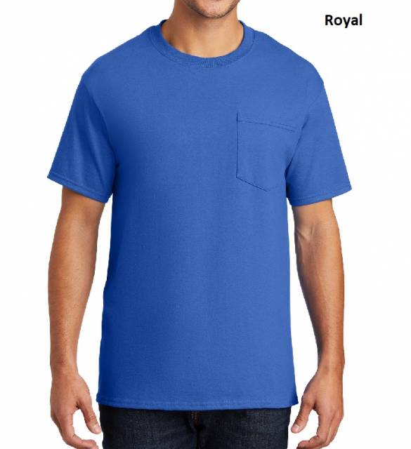 Port & Company Essential Short Sleeve Pocket Work Tee