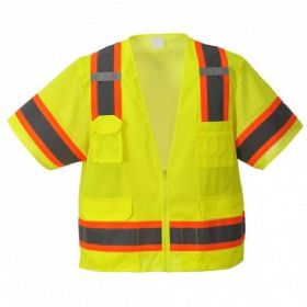 Men's Portwest Aurora Sleeved Class 3 Hi-Vis Vest