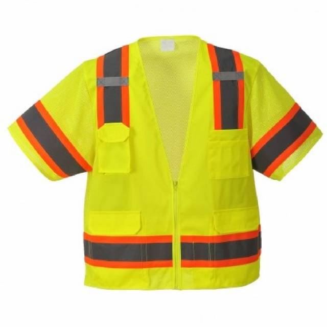 Men's Portwest Aurora Sleeved Class 3 Hi-Vis Vest