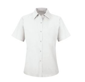 Women's Red Kap Specialized Pocketless Short Sleeve Work Shirt