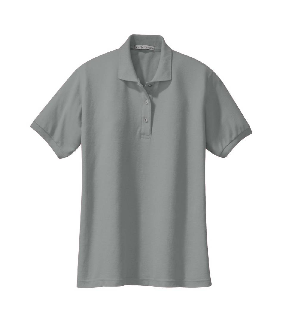 Women's Port Authority Silk Touch Short Sleeve Polo