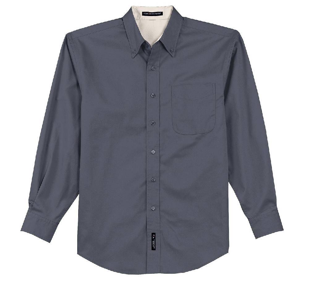 Men's Port Authority Essential Style Long Sleeve Uniform Shirt