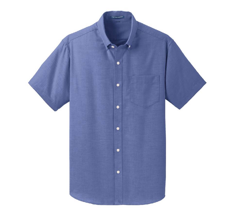 Men's Port Authority Short Sleeve Superpro Oxford Shirt
